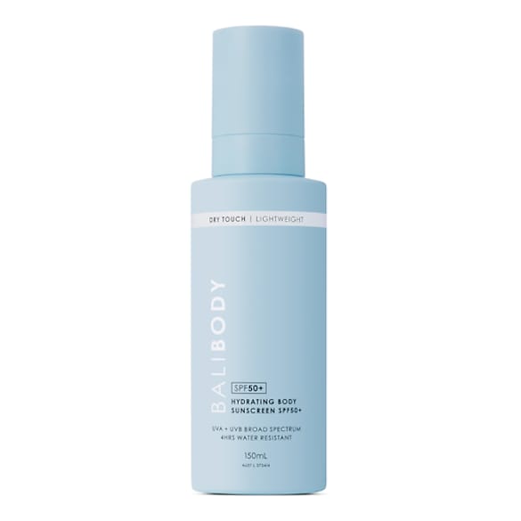 Hydrating Body Sunscreen SPF50+, Bali Body
